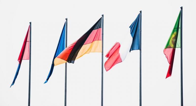 multilingual flags