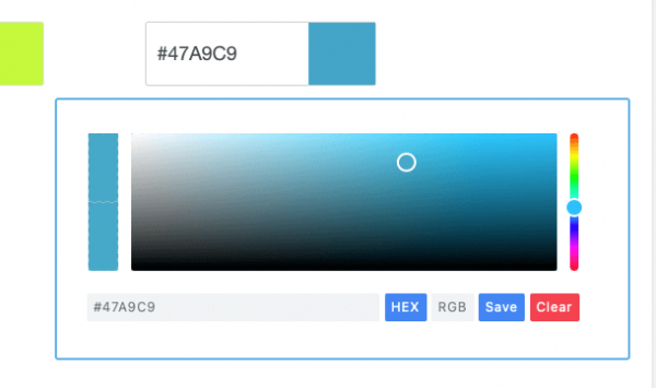 Popover Color Picker