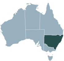 australia map nsw 2