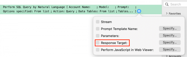 script step response